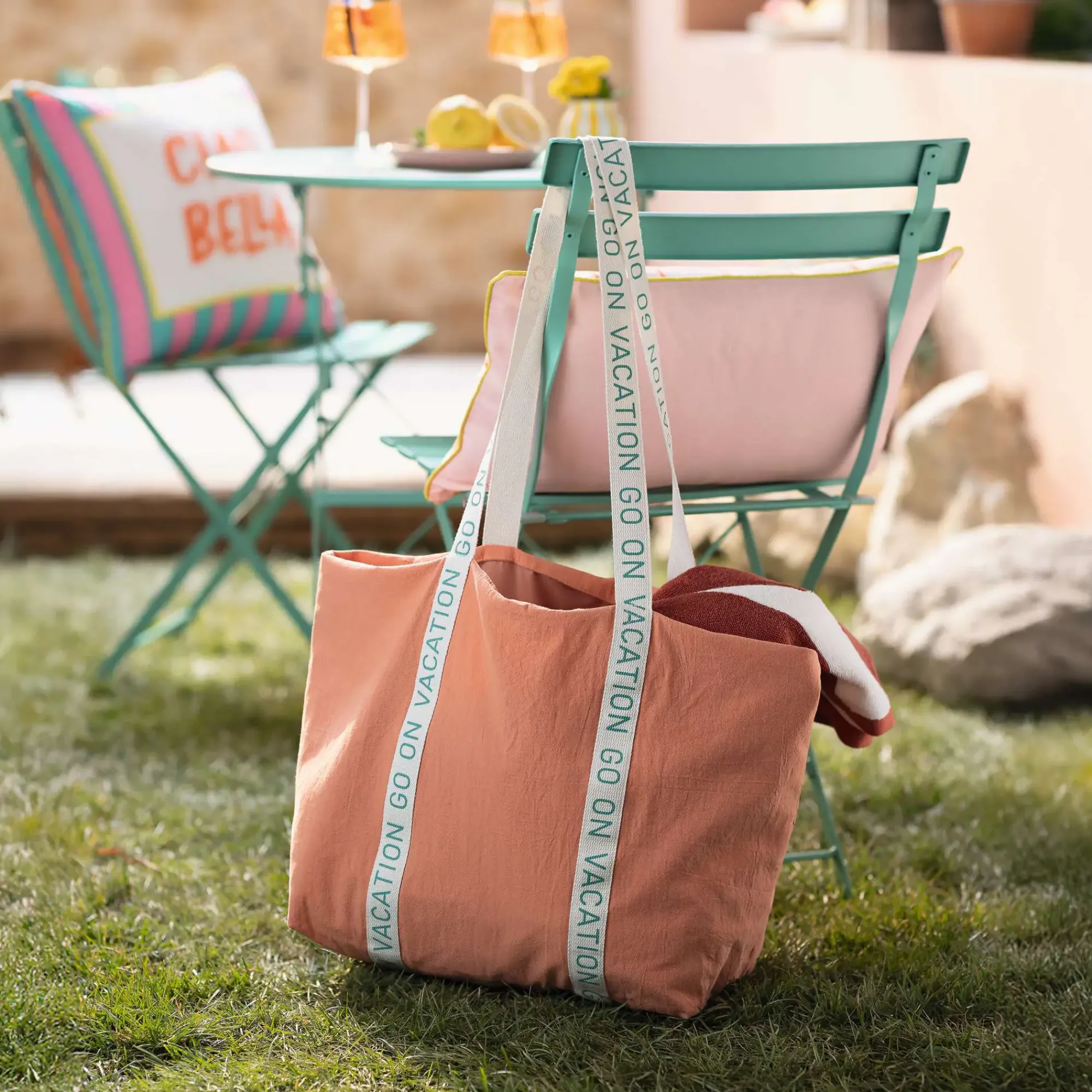 Taschen|Frank Handels GmbH & Co. KG Stofftasche "Vacation"