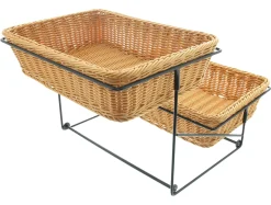 Ladendeko|Auslagekörbe & Regalkörbe|Frank Handels GmbH & Co. KG Stufen-Etagere
