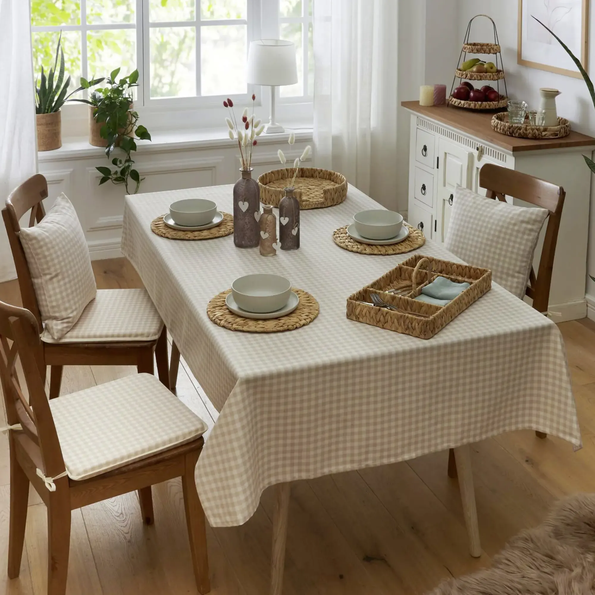Herbstliche Tischwäsche|Tafeldecken|Frank Handels GmbH & Co. KG Tafeldecke "Maison naturelle"