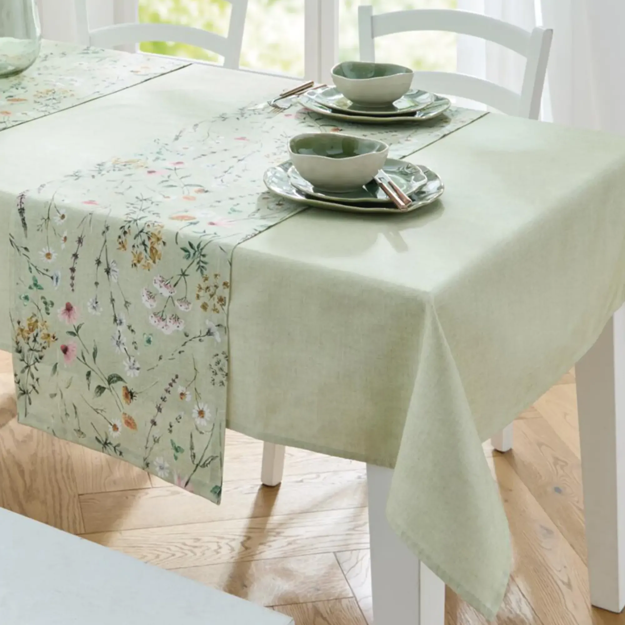 Tafeldecken|Frank Handels GmbH & Co. KG Tafeldecke "Pastellgrün"