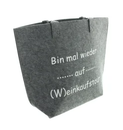 Einkaufskörbe|Taschen|Frank Handels GmbH & Co. KG Tasche "(W)einkaufstour"