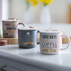 Geschirr|Küche|Frank Handels GmbH & Co. KG Tasse "Coffee", 3er Set