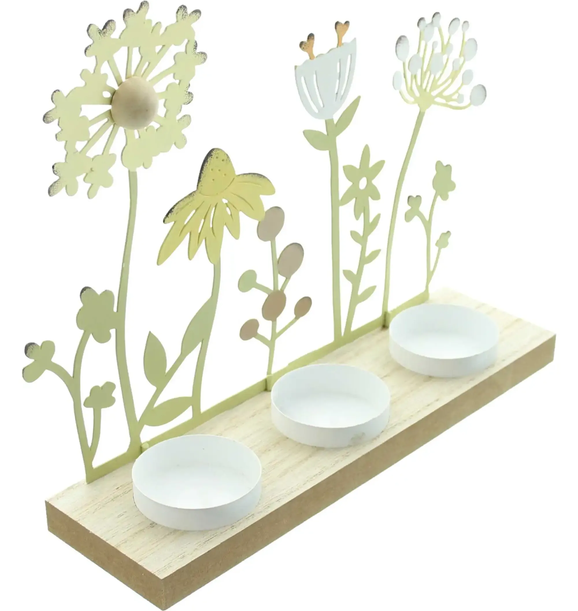 Teelichthalter|Frank Handels GmbH & Co. KG Teelichthalter "Blumenwiese"
