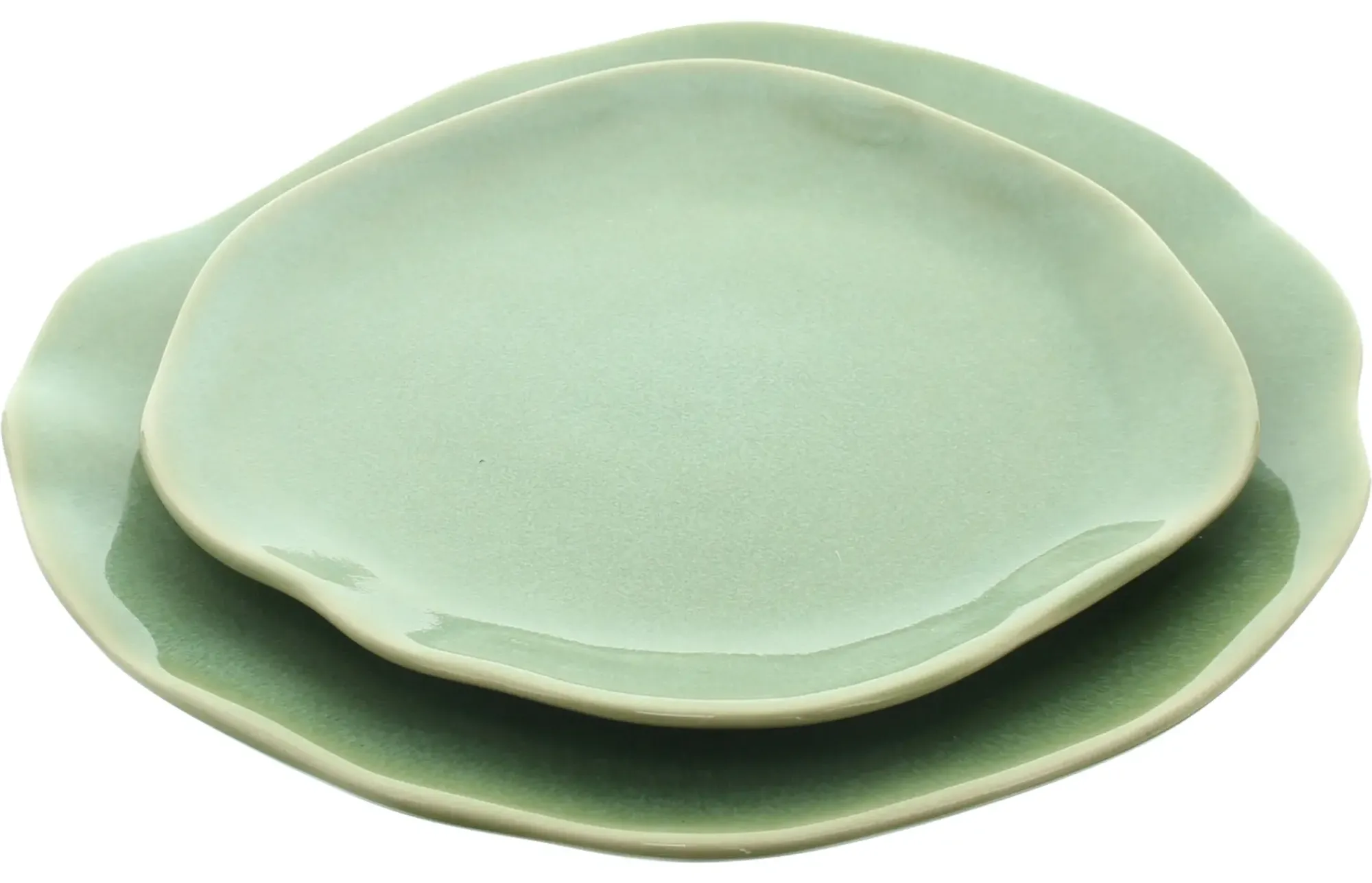 Geschirr|Küche|Frank Handels GmbH & Co. KG Teller "Organic", 2er Set