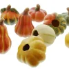 Herbstliche Streuer & Stecker|Dekokürbisse|Frank Handels GmbH & Co. KG Terracotta-Kürbis, 12er Set