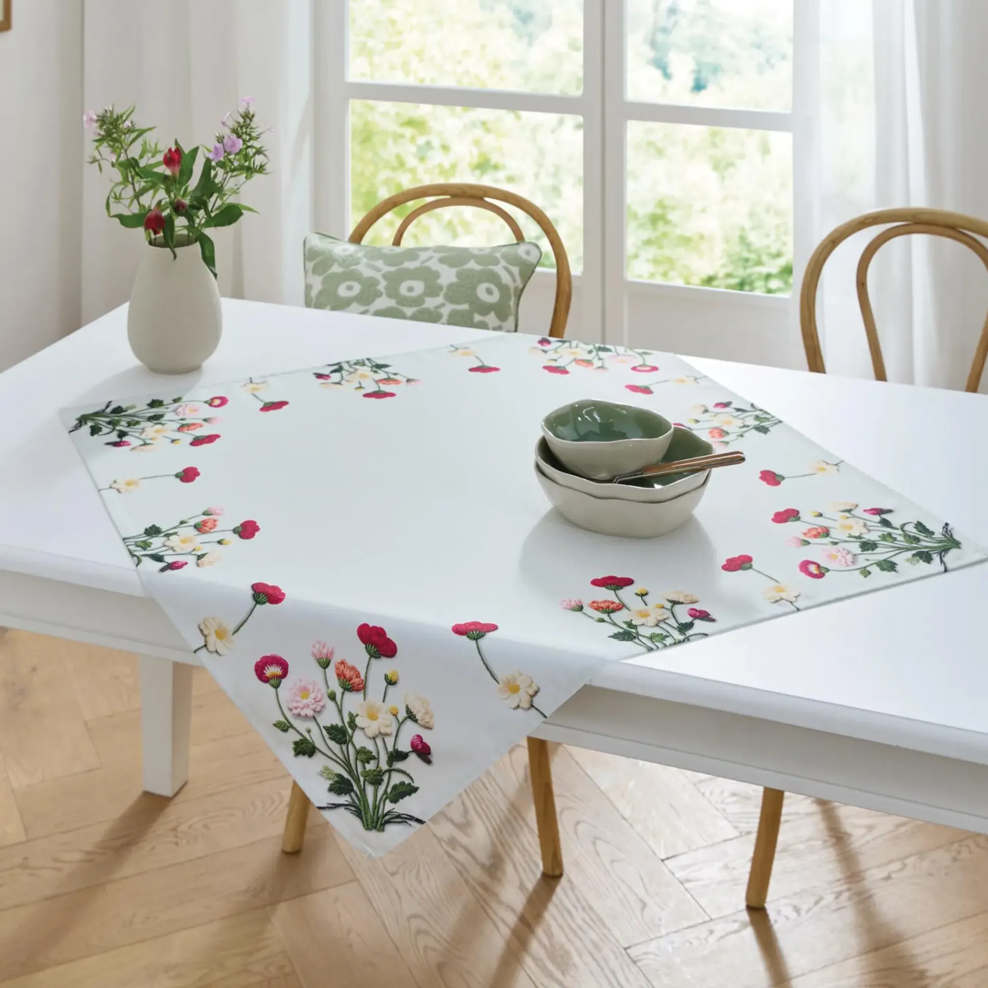 Tischdecken|Frank Handels GmbH & Co. KG Tischdecke "Blumenprint"