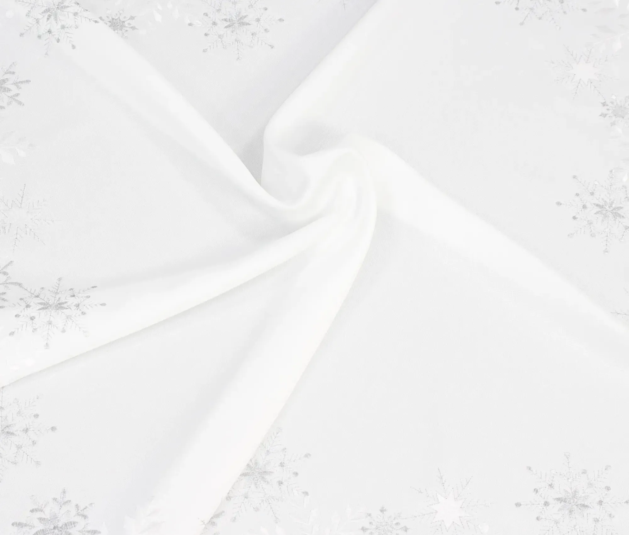 Weihnachtliche Tischwäsche|Frank Handels GmbH & Co. KG Tischdecke "Schneezauber"