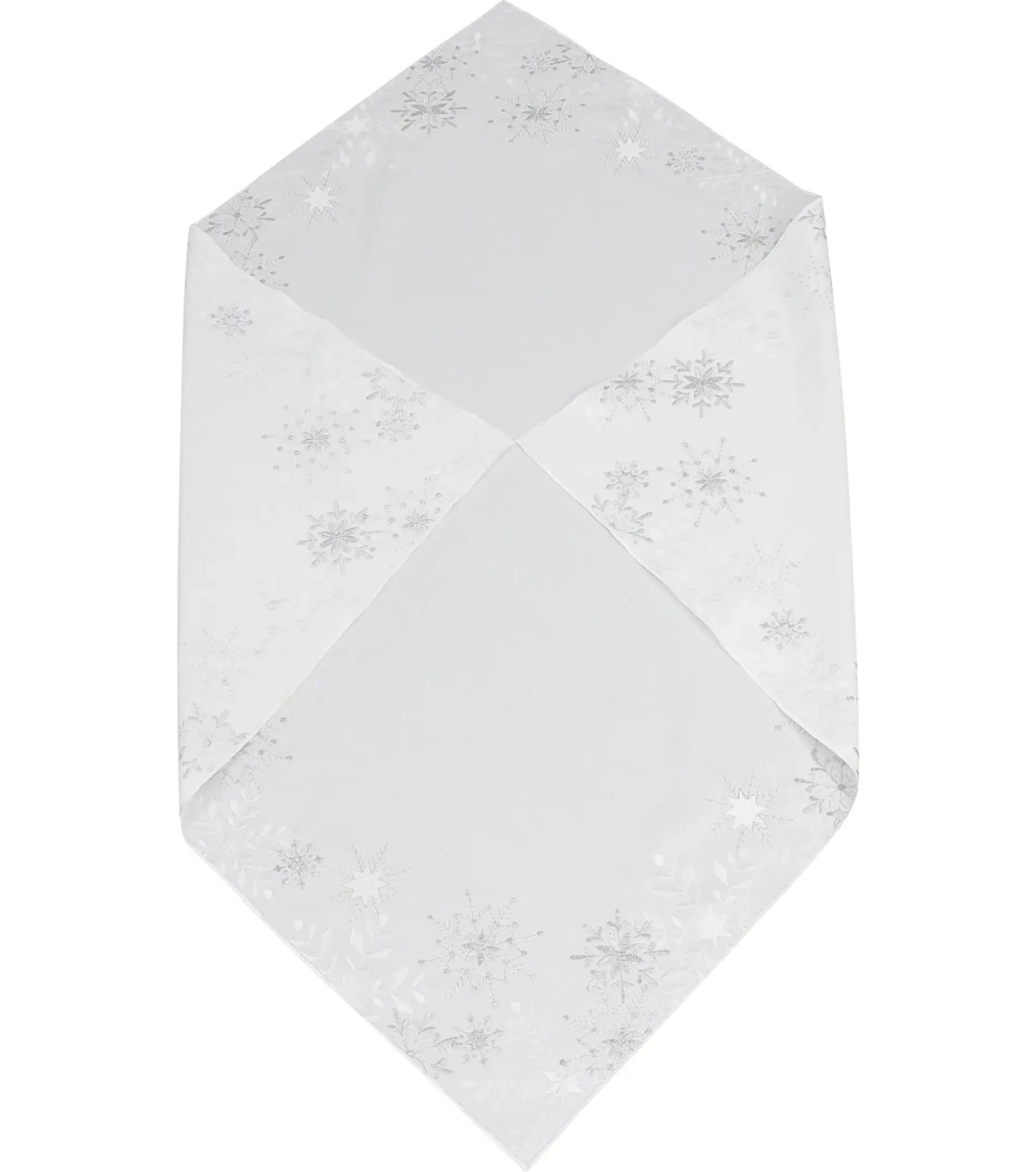 Weihnachtliche Tischwäsche|Frank Handels GmbH & Co. KG Tischdecke "Schneezauber"