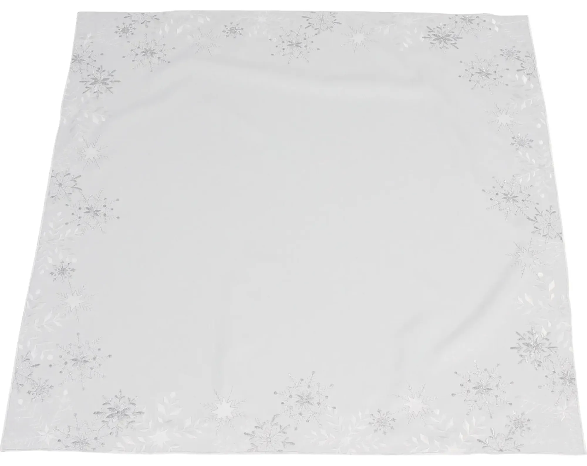 Weihnachtliche Tischwäsche|Frank Handels GmbH & Co. KG Tischdecke "Schneezauber"