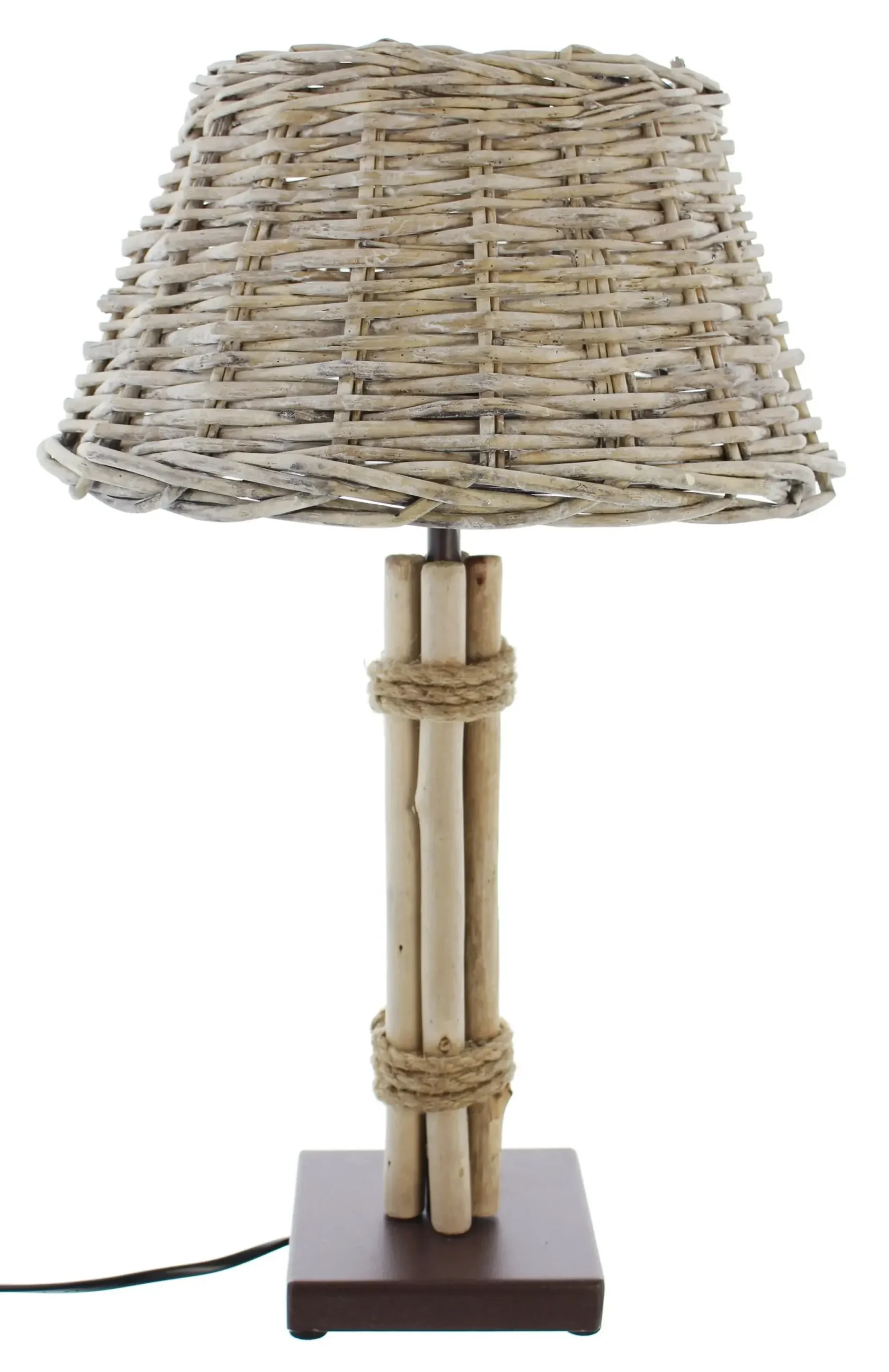 Lampen & Lampenschirme|Schlafzimmer|Frank Handels GmbH & Co. KG Tischleuchte "Treibholz-Charme"