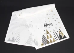 Weihnachtliche Tischwäsche|Frank Handels GmbH & Co. KG Tischläufer "Black'n'Gold"