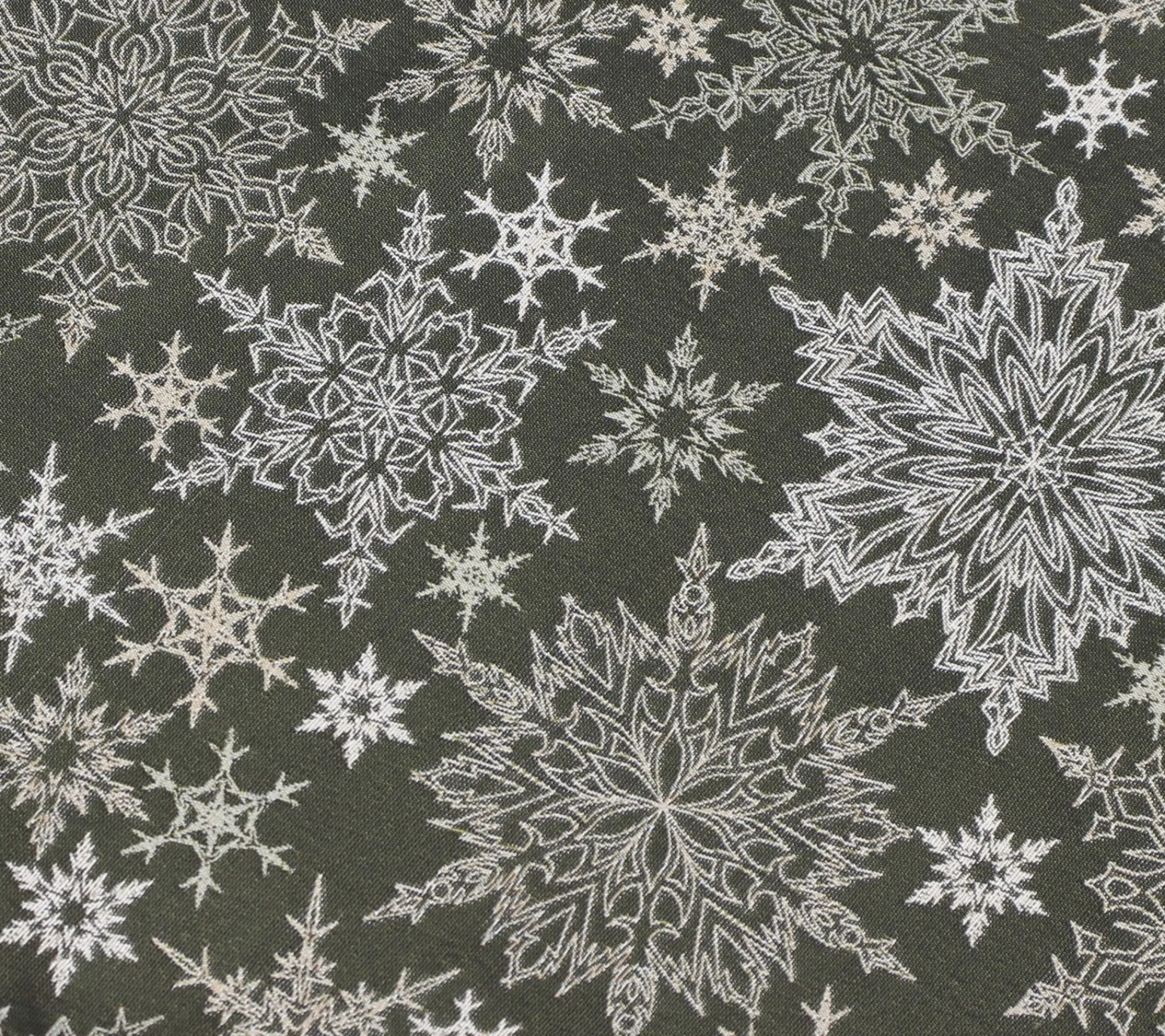 Home&Living - Weihnachten|Home&Living - Textilien|Frank Handels GmbH & Co. KG Tischläufer "Schneeflockenzierde"
