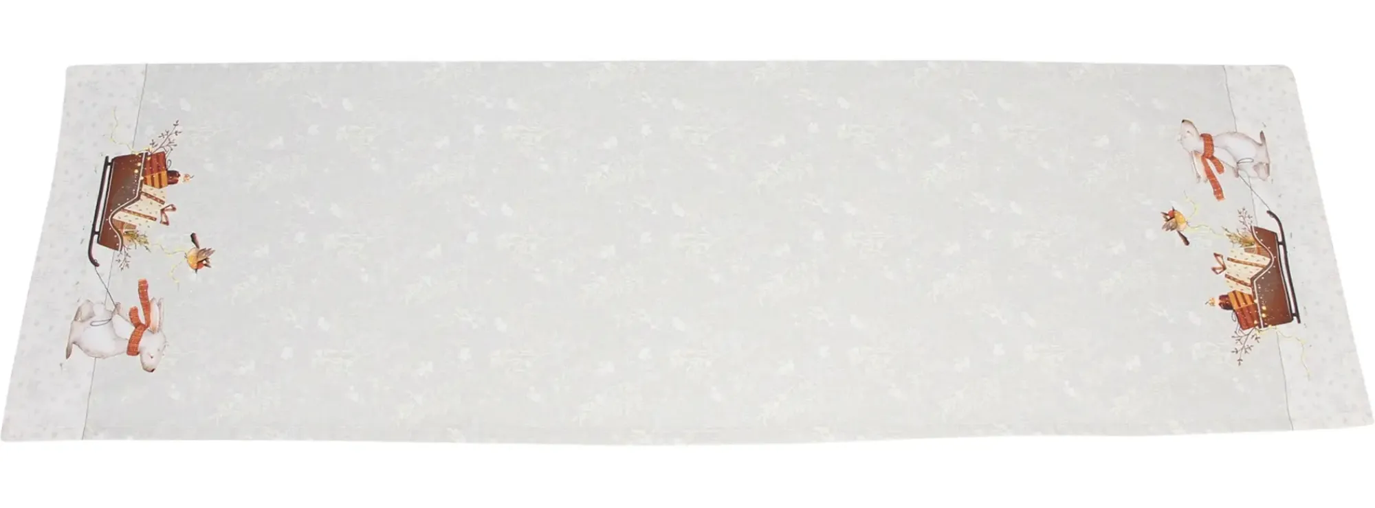 Weihnachtliche Tischwäsche|Frank Handels GmbH & Co. KG Tischläufer "Weihnachtshase"