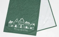 Weihnachtliche Tischwäsche|Frank Handels GmbH & Co. KG Tischläufer "Winterdorf"