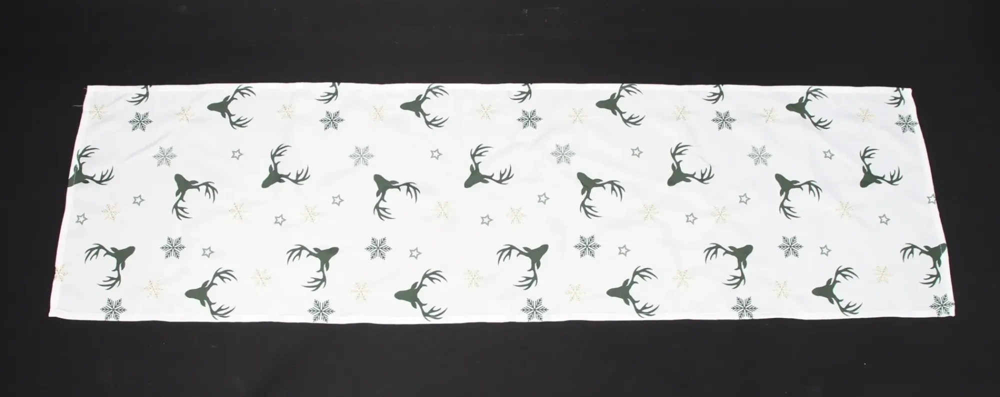 Weihnachtliche Tischwäsche|Frank Handels GmbH & Co. KG Tischläufer "Winterhirsch"