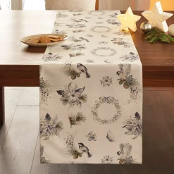 Weihnachtliche Tischwäsche|Frank Handels GmbH & Co. KG Tischläufer "Wintervogel"