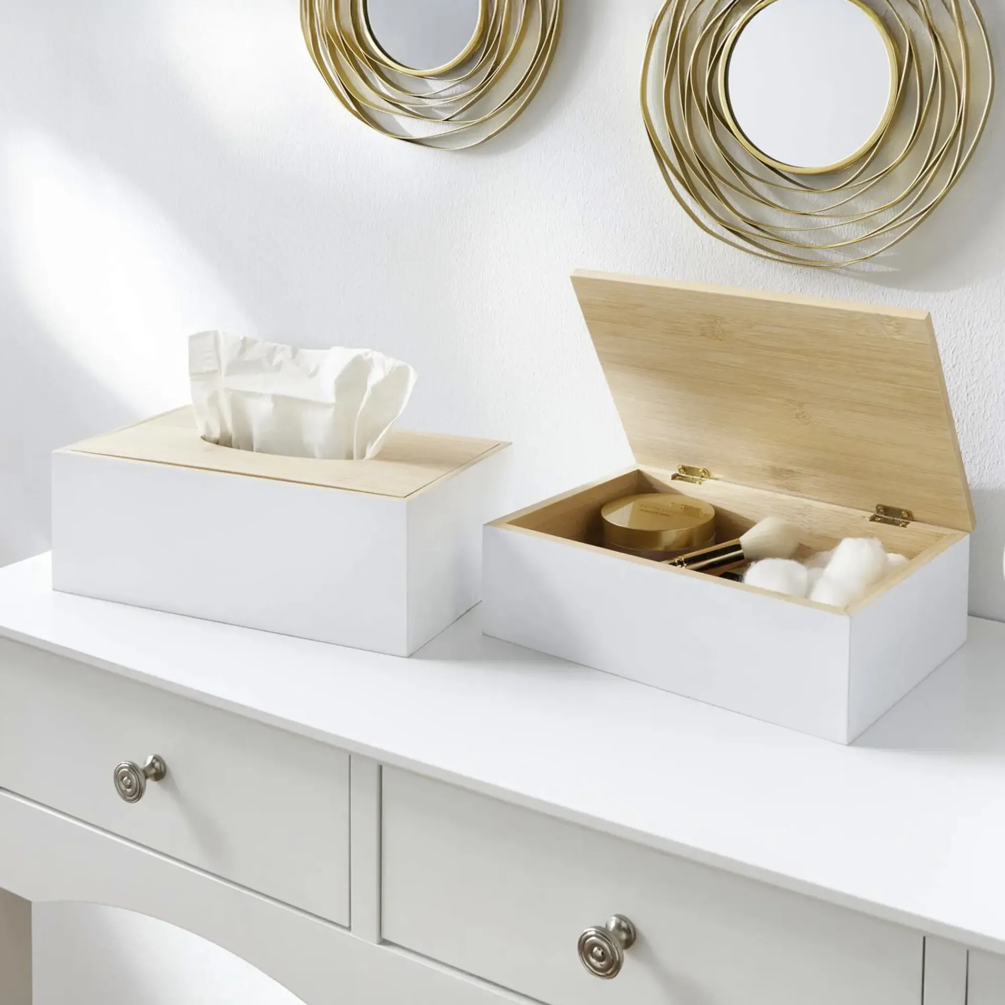 Flur|Kalender & Organizer|Frank Handels GmbH & Co. KG Tissuebox "Naturelle"