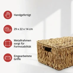 Korbtruhen|Truhen|Frank Handels GmbH & Co. KG Universaltruhe, klein