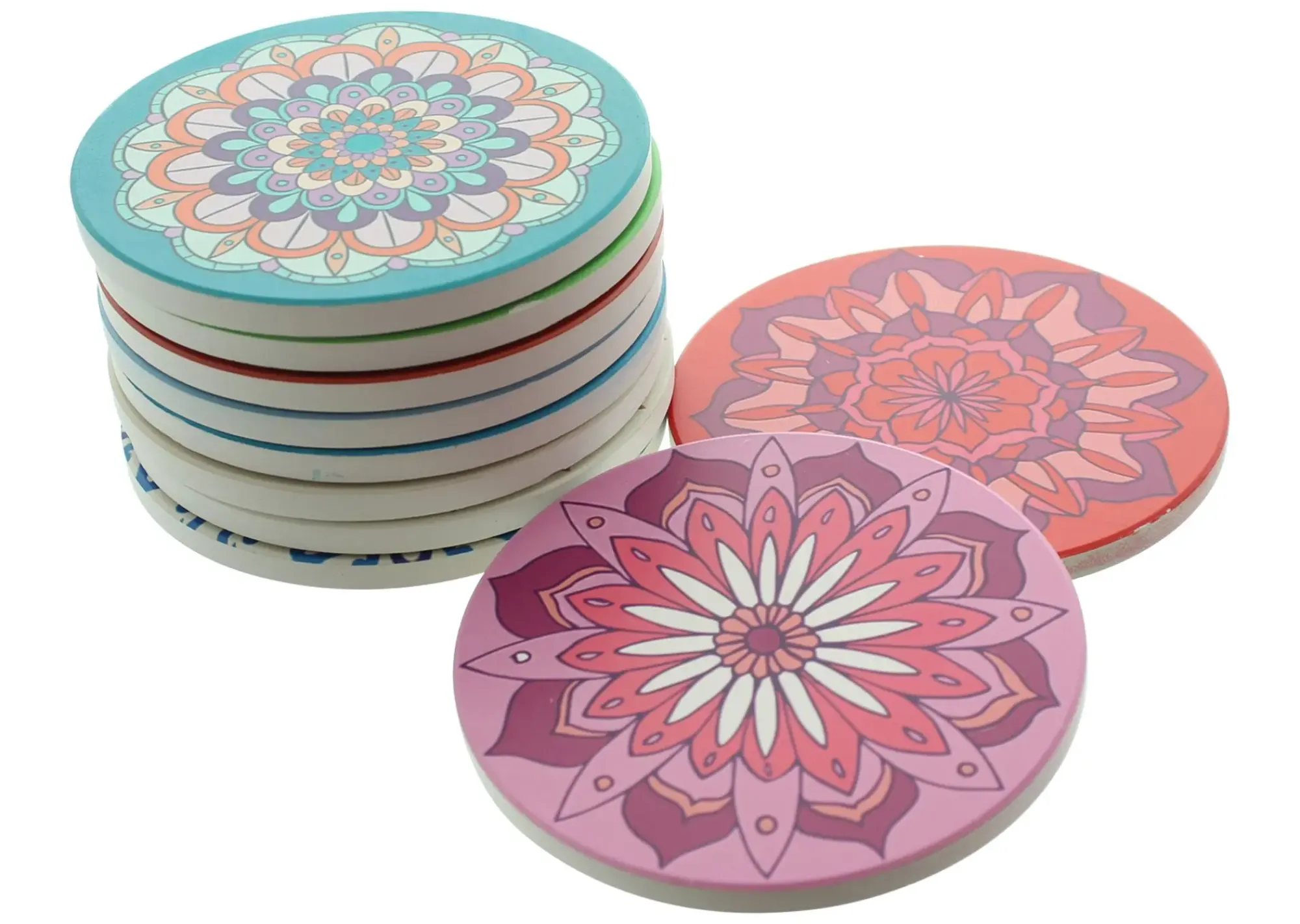 Tischsets|Küche|Frank Handels GmbH & Co. KG Untersetzer "Mandala", 10er Set