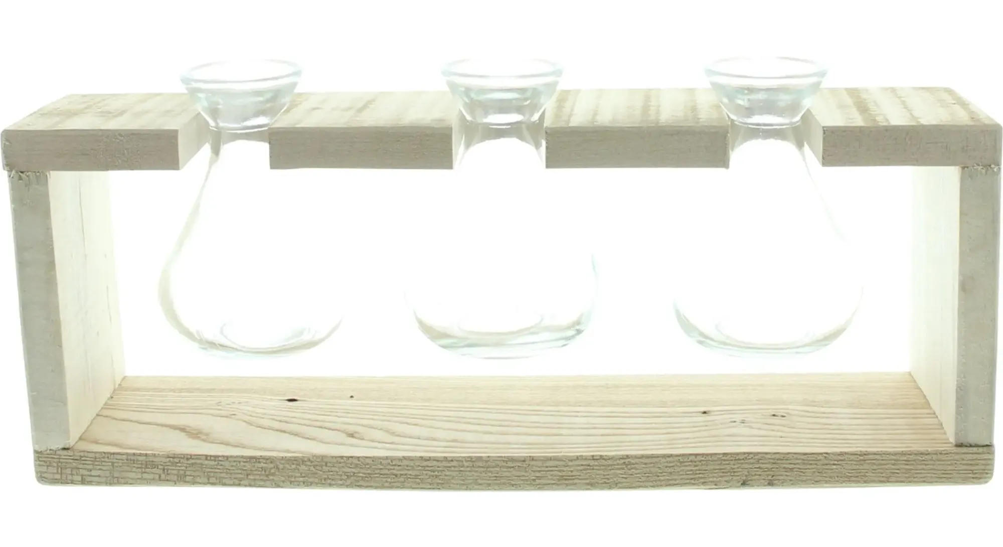 Dekovasen|Frank Handels GmbH & Co. KG Vasenhalter "Wood"