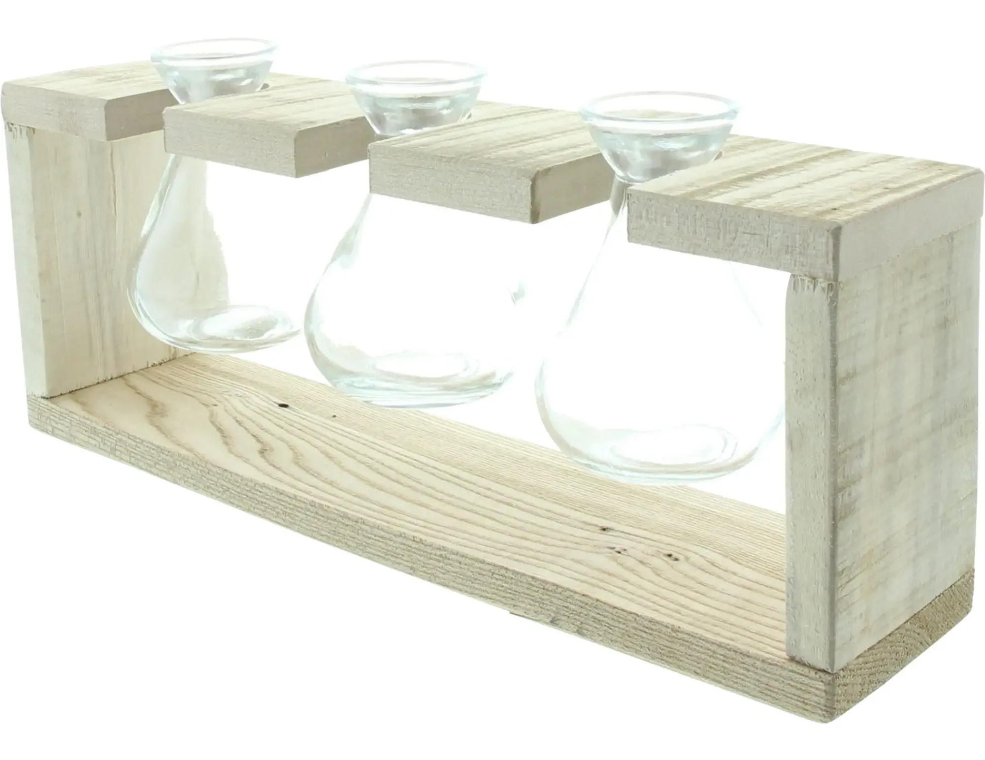 Dekovasen|Frank Handels GmbH & Co. KG Vasenhalter "Wood"
