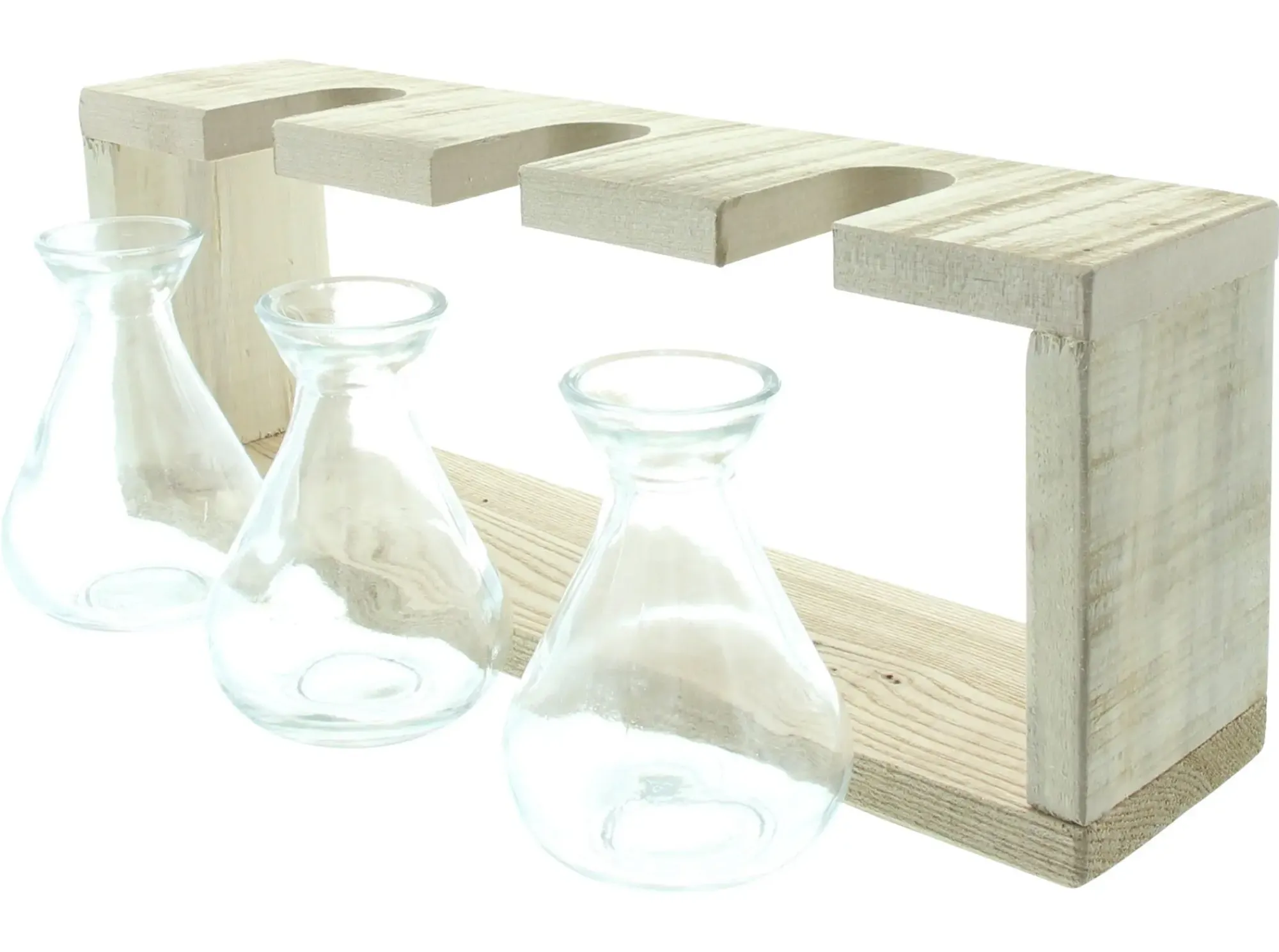 Dekovasen|Frank Handels GmbH & Co. KG Vasenhalter "Wood"