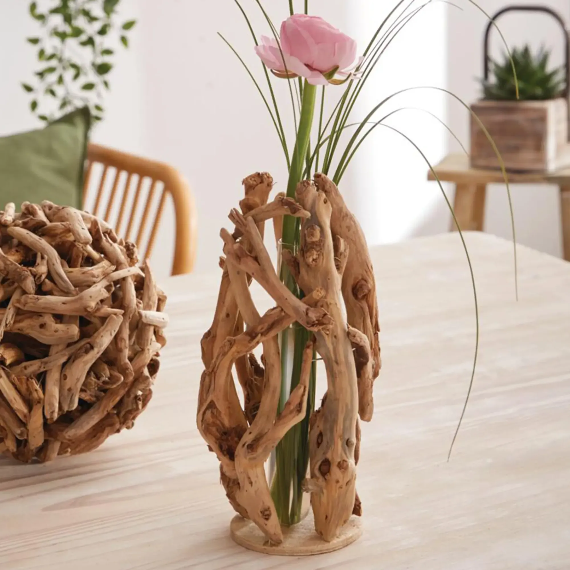 Dekovasen|Frank Handels GmbH & Co. KG Vase "Wurzelholz"