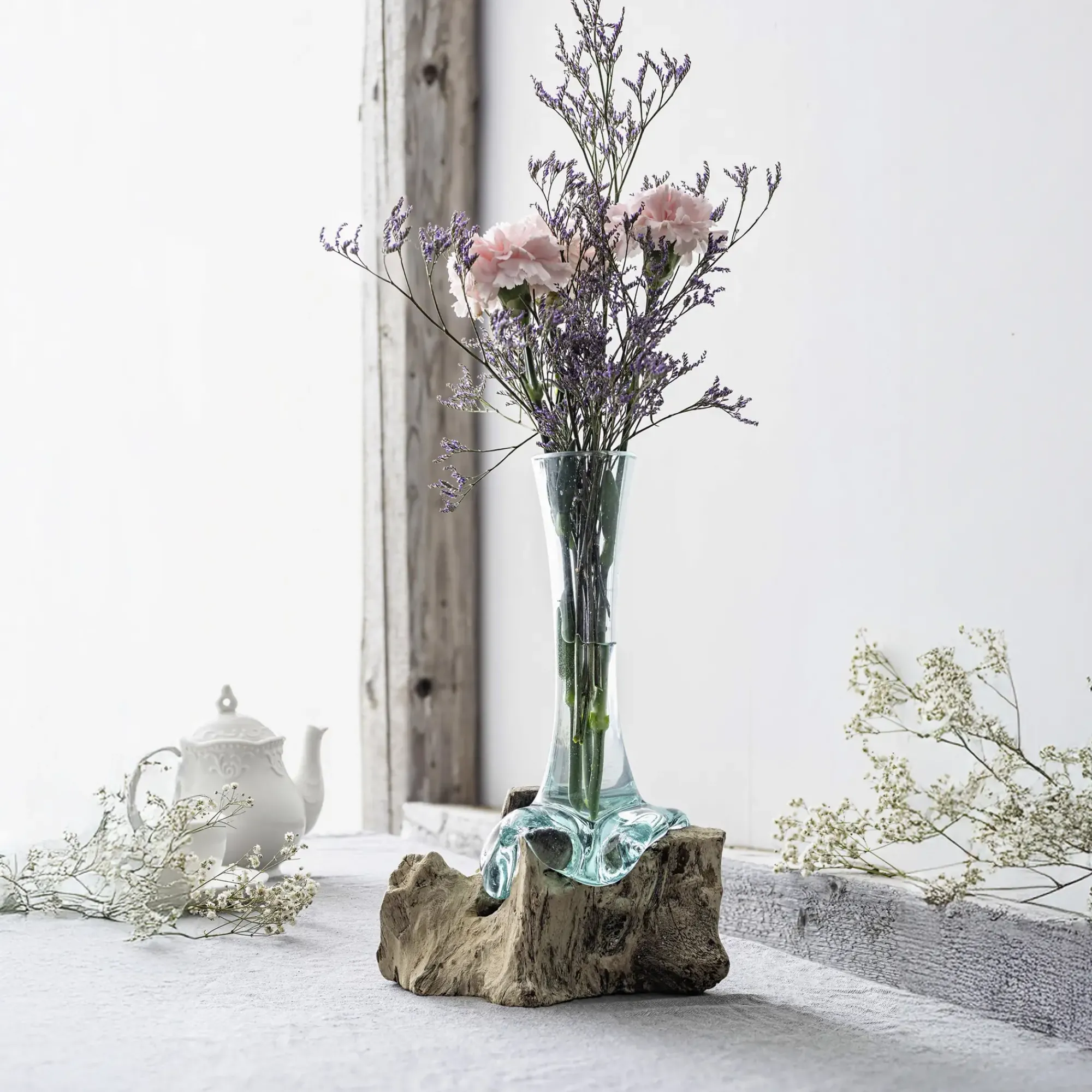 Dekovasen|Frank Handels GmbH & Co. KG Vase "Wurzelholz", hoch