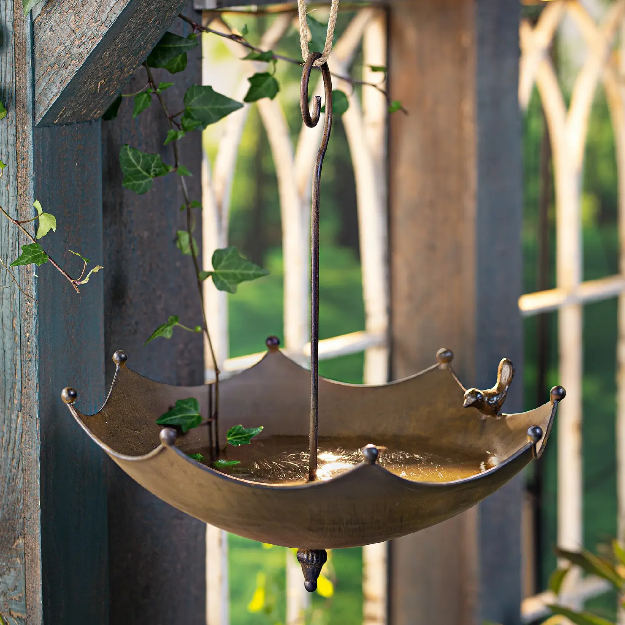 Herbstgarten|Vogelhäuser & Vogeltränken|Frank Handels GmbH & Co. KG Vogeltränke "Schirm"