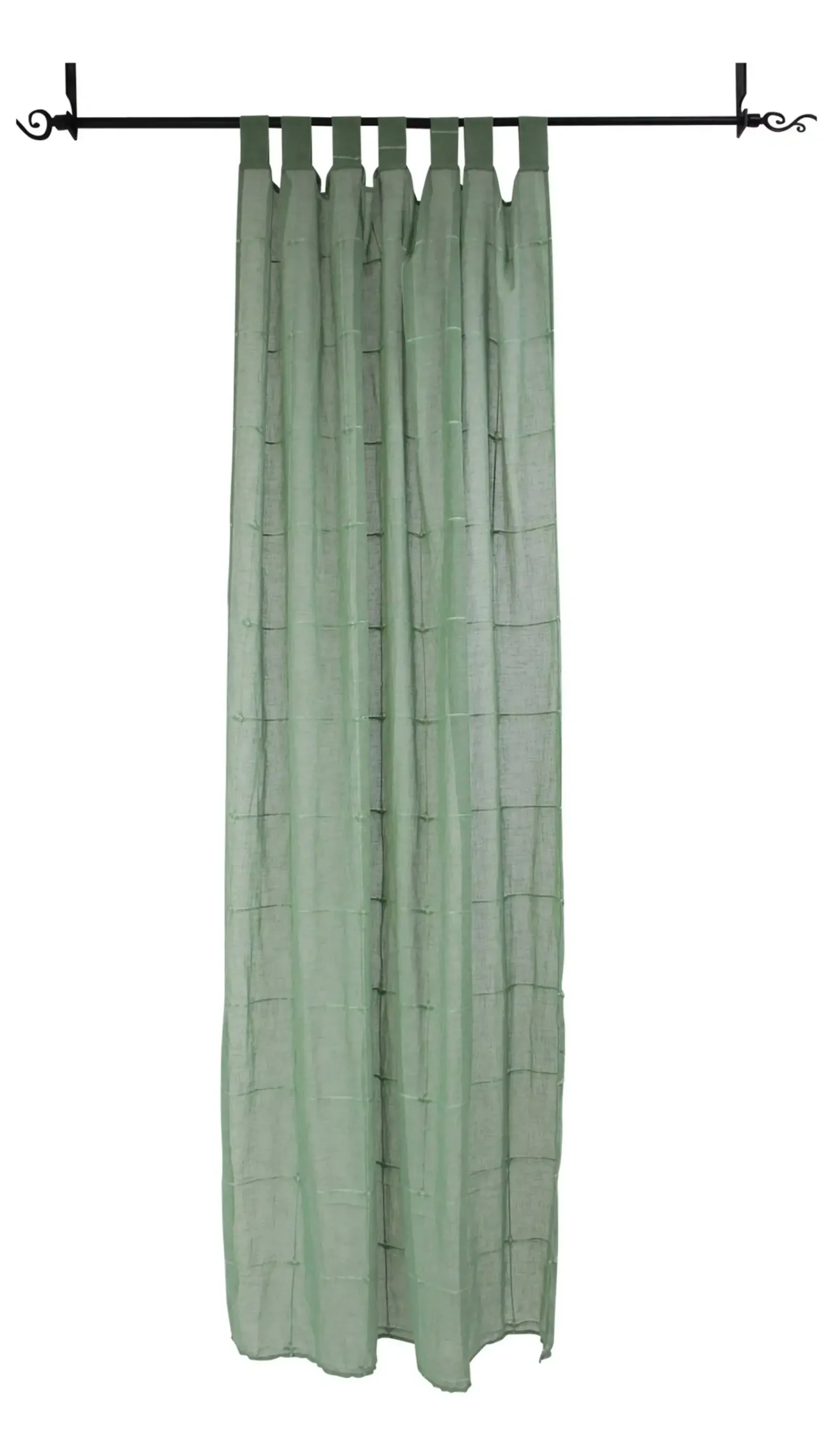 Fenstervorhänge|Frank Handels GmbH & Co. KG Vorhang "Green Square"