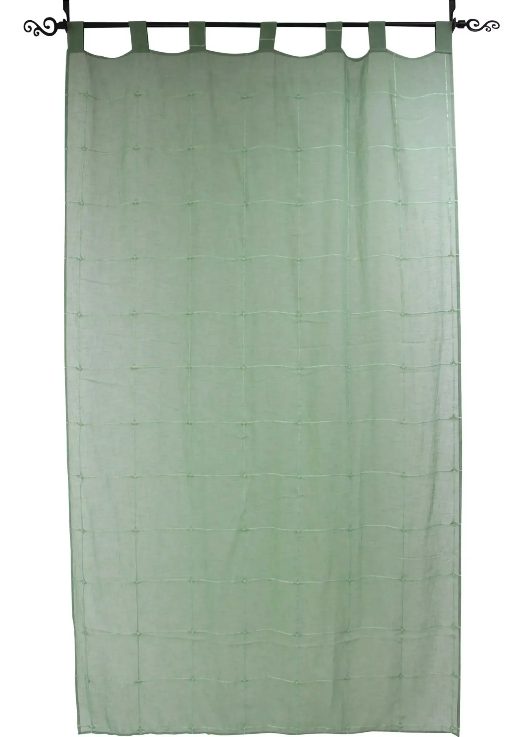 Fenstervorhänge|Frank Handels GmbH & Co. KG Vorhang "Green Square"