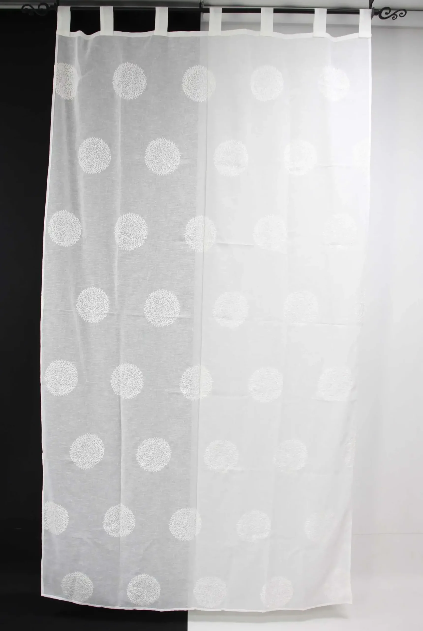 Fenstervorhänge|Frank Handels GmbH & Co. KG Vorhang "Modern Circles"