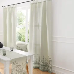 Fenstervorhänge|Frank Handels GmbH & Co. KG Vorhang "Wiesenblumen"