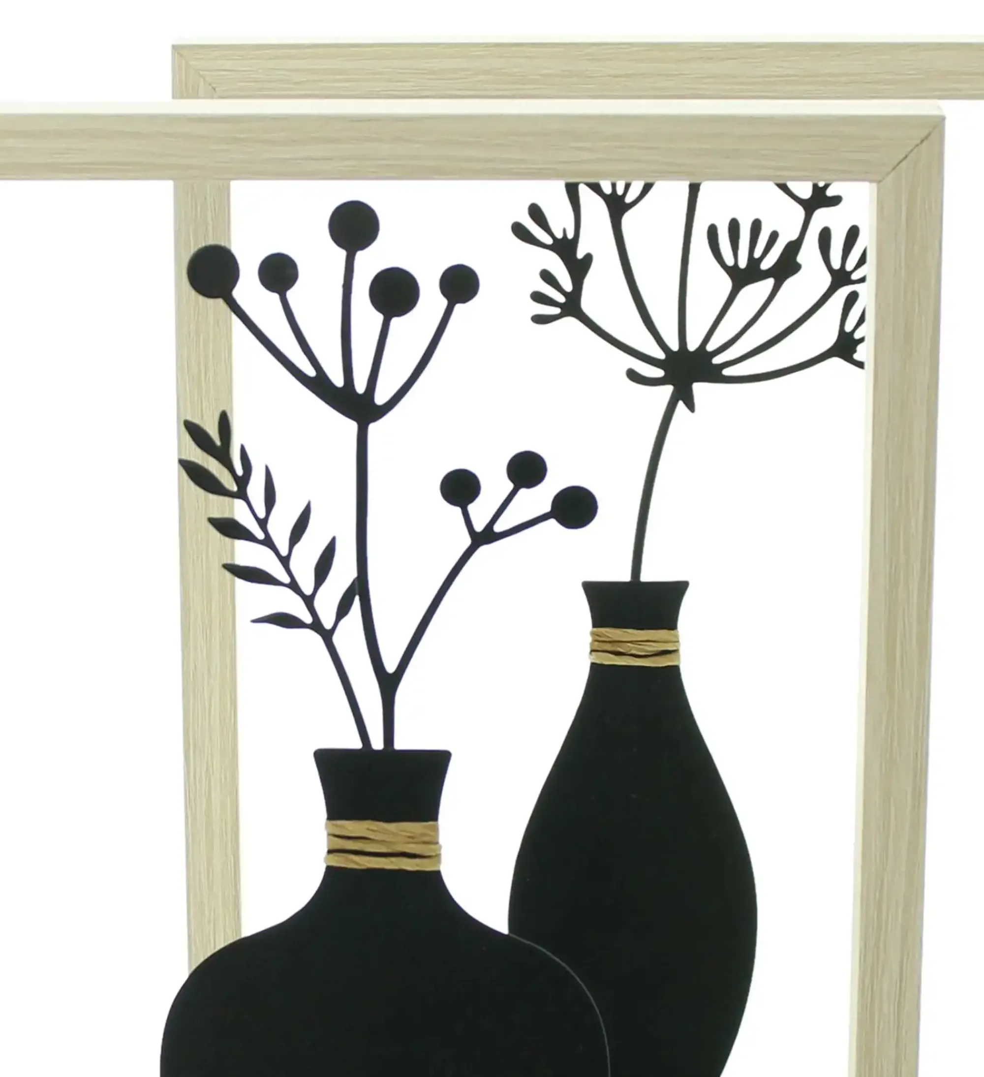 Bilder & Bilderrahmen|Wanddeko|Frank Handels GmbH & Co. KG Wanddeko "Vase", 2er Set