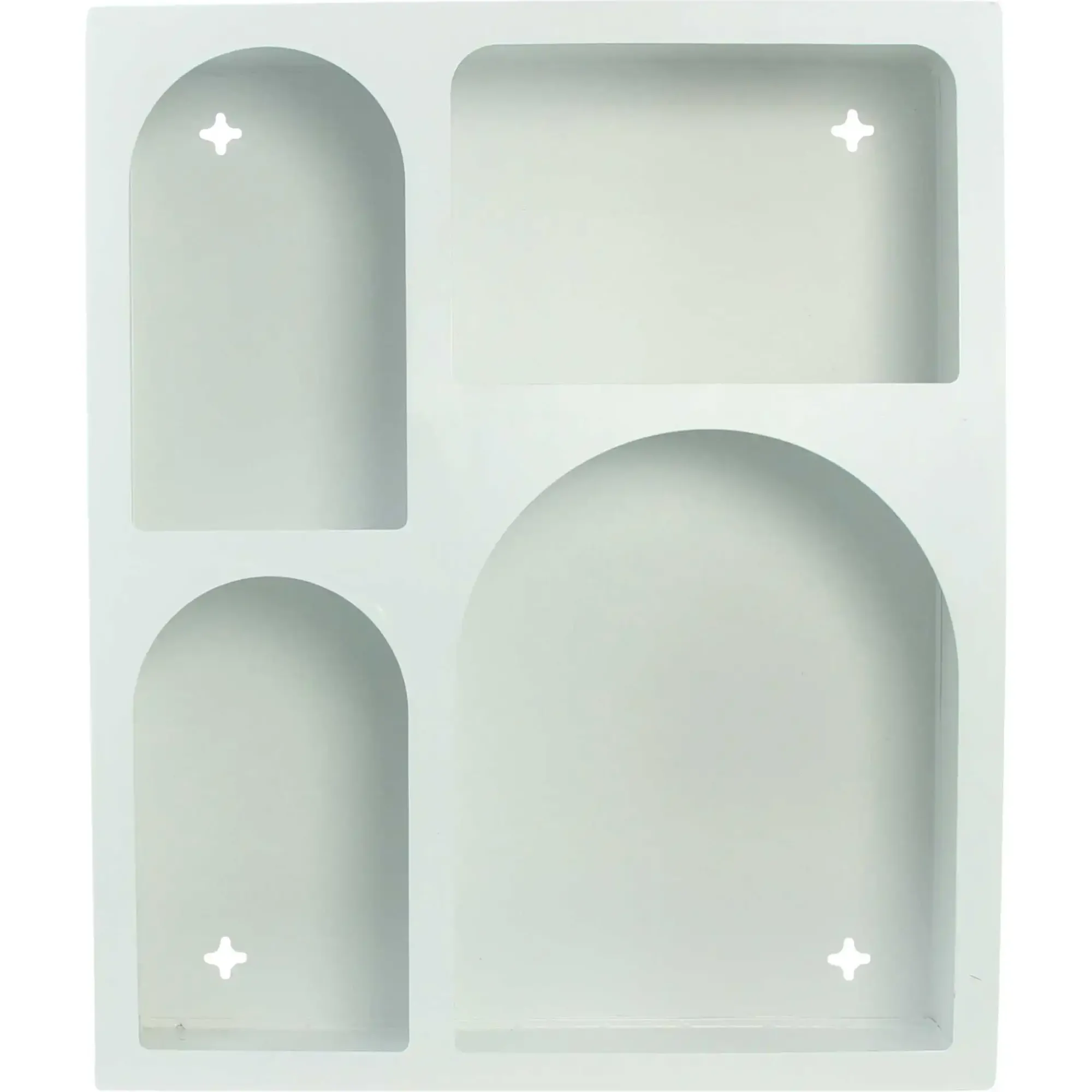 Regale|Wohnzimmer|Frank Handels GmbH & Co. KG Wandregal "Classic White"