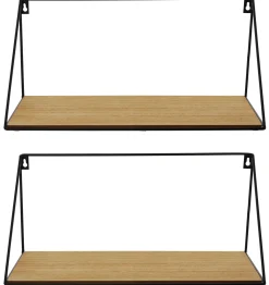 Kinderzimmer|Regale|Frank Handels GmbH & Co. KG Wandregal "Puro", 2er Set