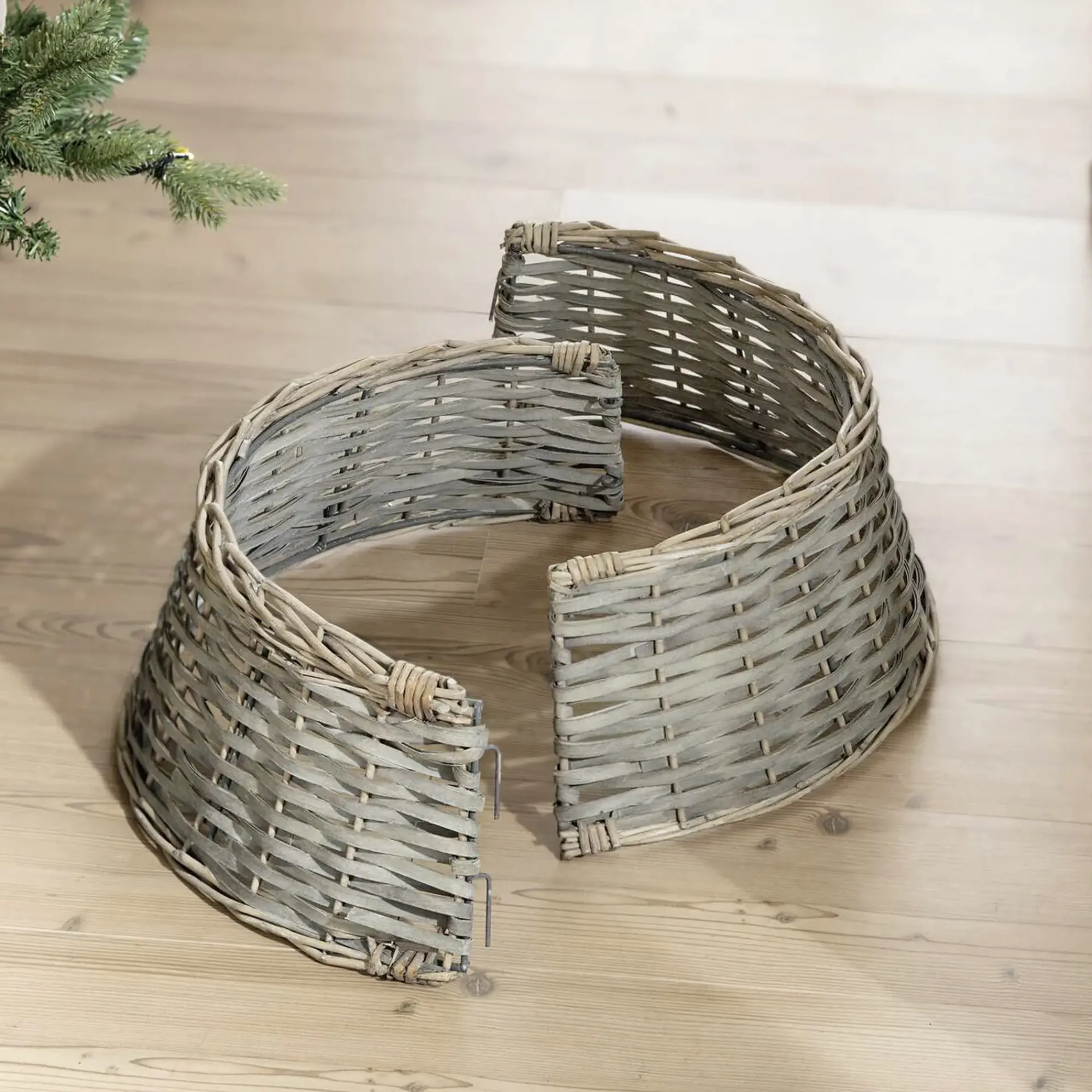 Tannenbäume|Baumschmuck|Frank Handels GmbH & Co. KG Weihnachtsbaumring "Grey"