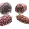 Weihnachtliche Dekofiguren|Zubehör Für Adventskränze|Frank Handels GmbH & Co. KG Weihnachtsdeko "Mauve", 4er Set