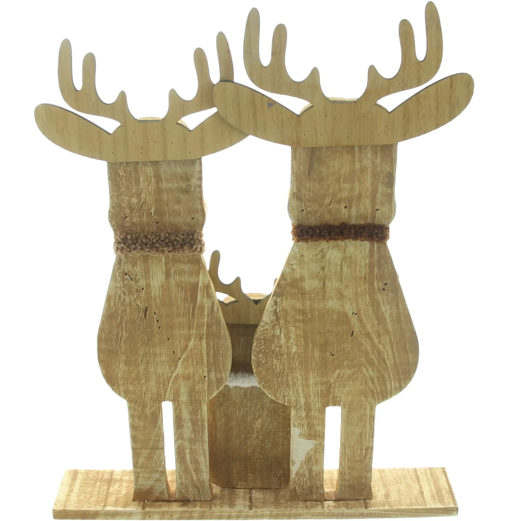 Weihnachtliche Dekofiguren|Frank Handels GmbH & Co. KG Weihnachtsdeko "Rentier-Trio"