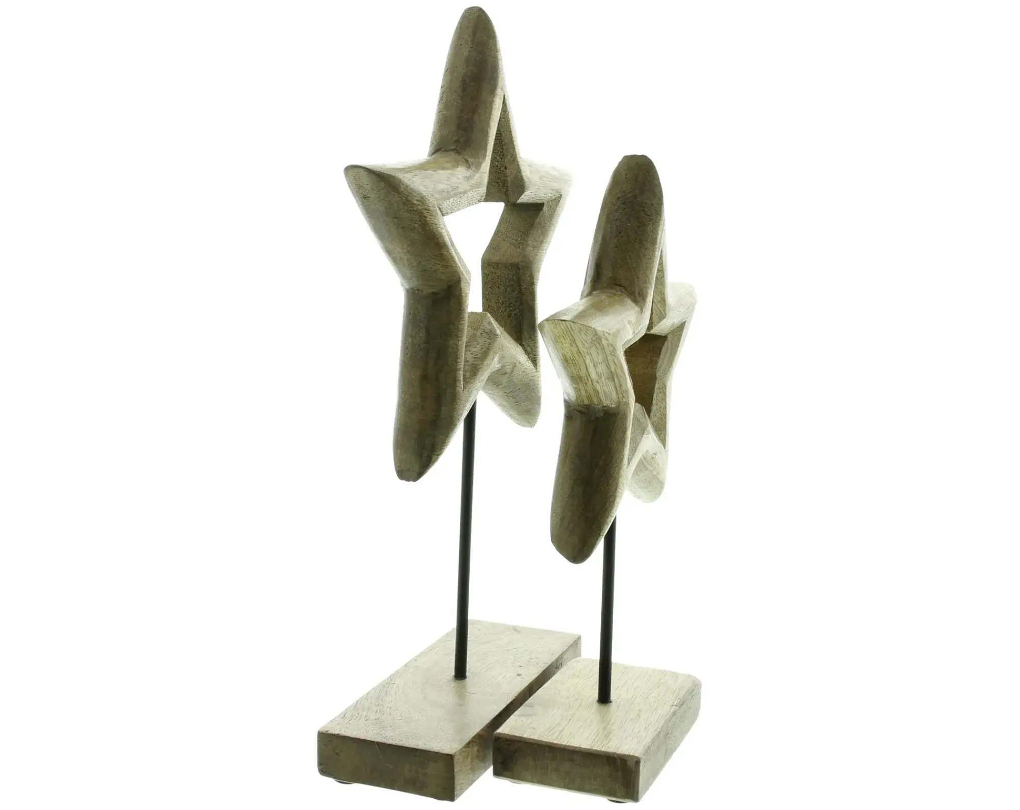 Sterne|Frank Handels GmbH & Co. KG Weihnachtsdeko "Stern", 2er Set