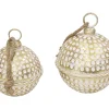 Weihnachtliche Dekokugeln|Christbaumkugeln|Frank Handels GmbH & Co. KG Weihnachtsglocke "Golden", 2er Set
