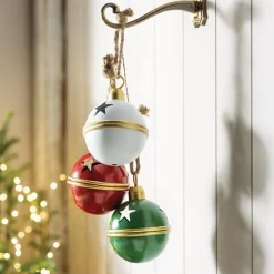 Dekohänger|Christbaumkugeln|Frank Handels GmbH & Co. KG Weihnachtsglocke "Sterne", 3er Set