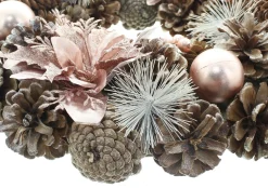 Weihnachtliche Kränze|Frank Handels GmbH & Co. KG Weihnachtskranz "Rosé"
