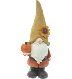 Herbstliche Dekofiguren|Frank Handels GmbH & Co. KG Wichtel "Herbstfreund"