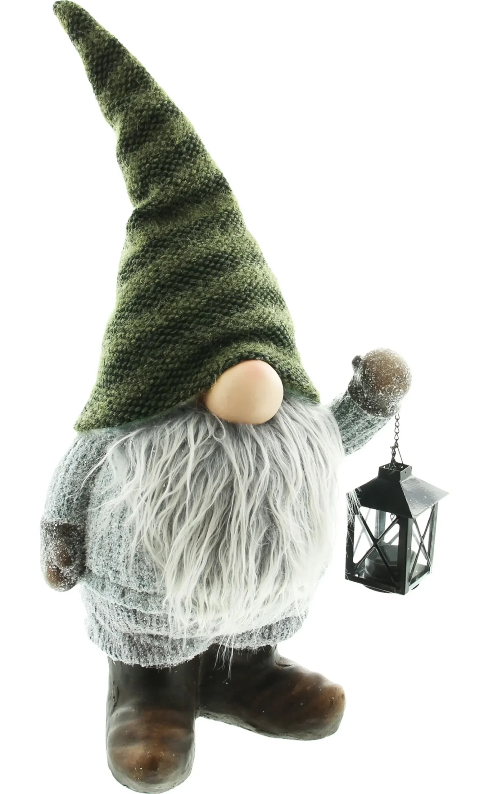 Weihnachtliche Dekofiguren|Herbstliche Dekofiguren|Frank Handels GmbH & Co. KG Wichtel "Laterne", groß