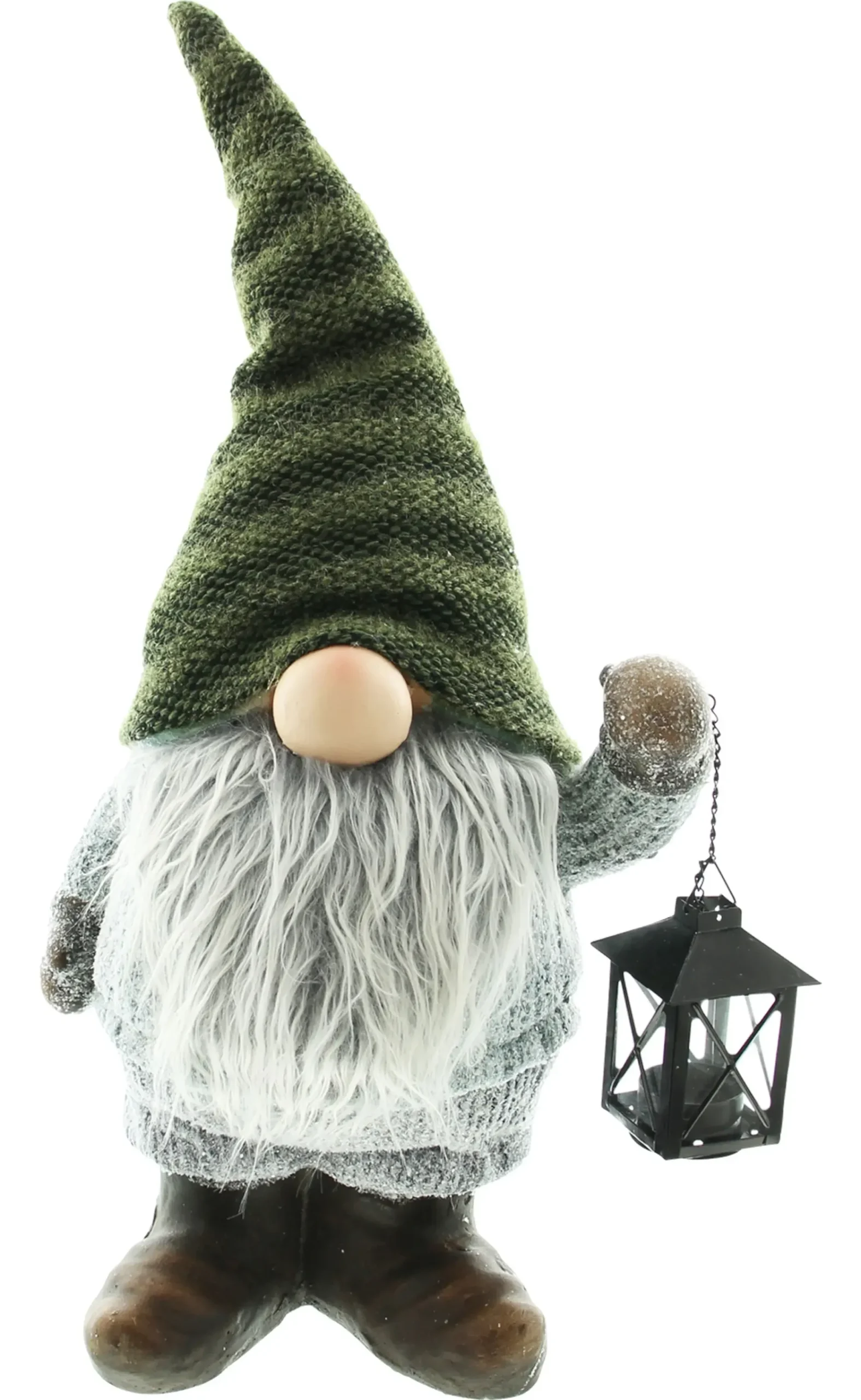 Weihnachtliche Dekofiguren|Herbstliche Dekofiguren|Frank Handels GmbH & Co. KG Wichtel "Laterne", groß