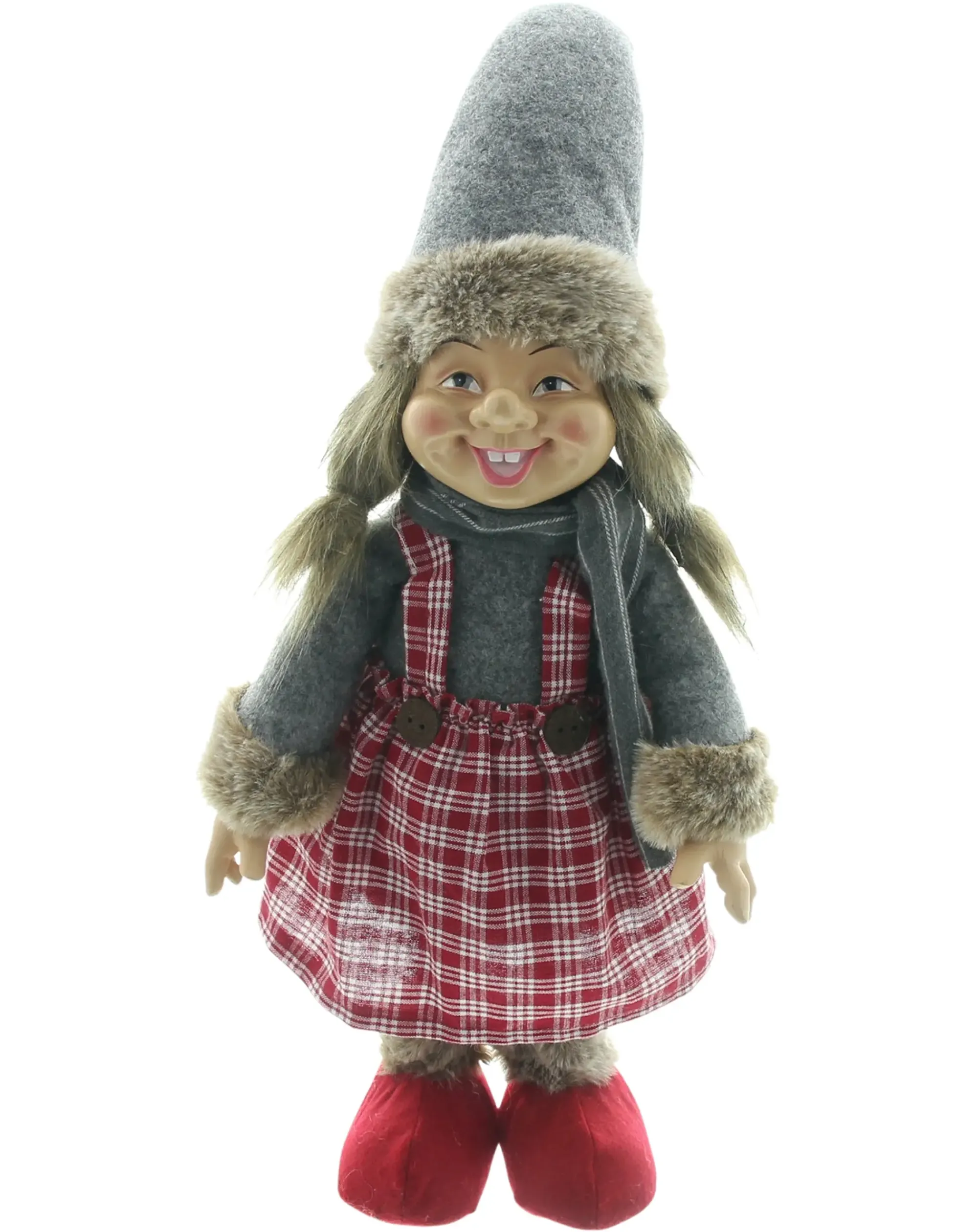 Weihnachtliche Dekofiguren|Herbstliche Dekofiguren|Frank Handels GmbH & Co. KG Wichtelmädchen "Ronja"