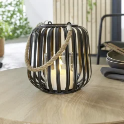 Windlichter|Herbstlichter|Frank Handels GmbH & Co. KG Windlicht "Black"