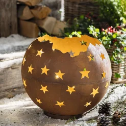 Weihnachtliche Gartendeko|Gartenbeleuchtung|Frank Handels GmbH & Co. KG Windlicht 