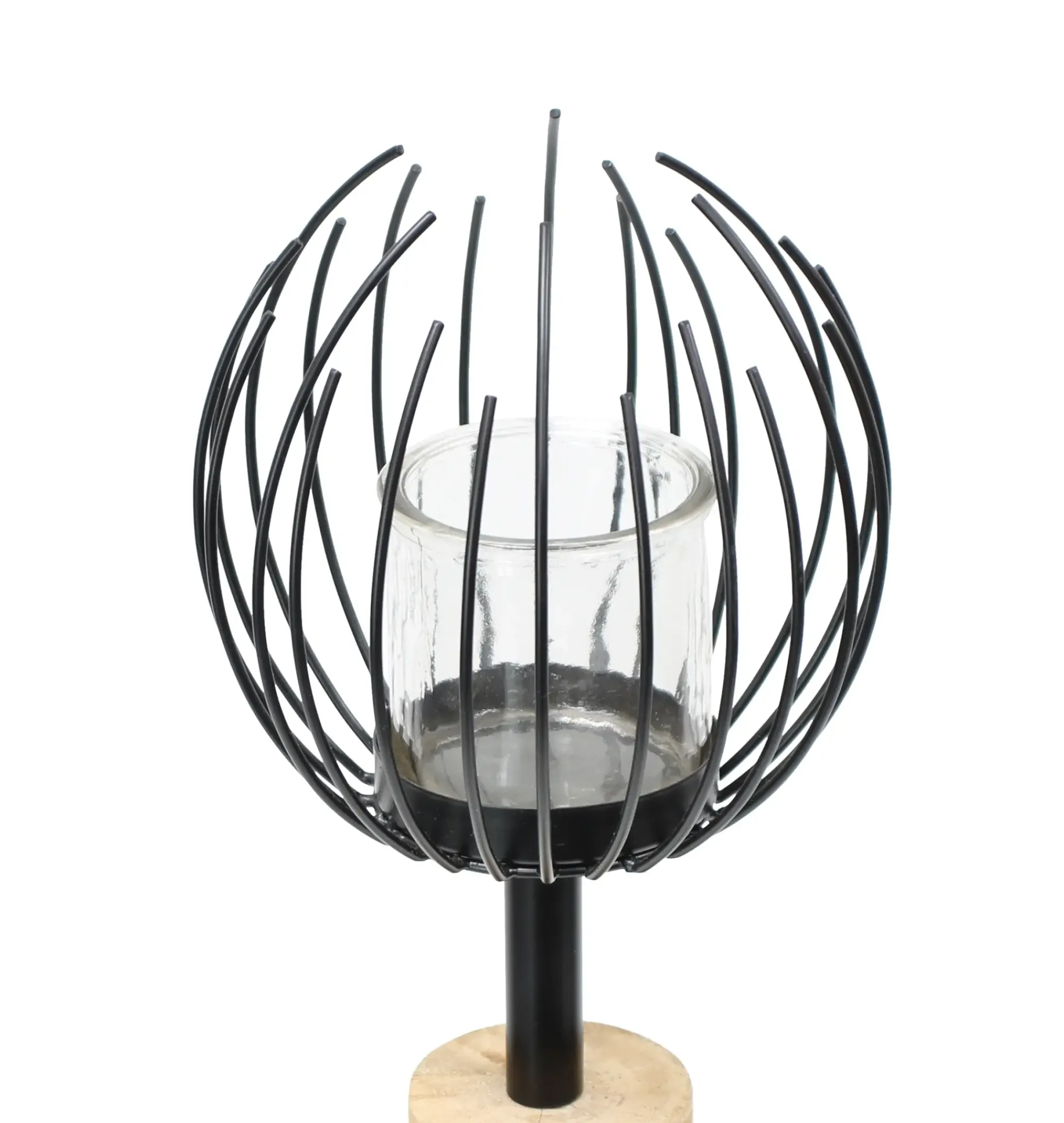 Dekosäulen|Windlichter|Frank Handels GmbH & Co. KG Windlicht-Säule "Blütenkorb"